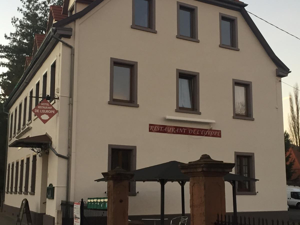 Hotel Restaurant De L'Europe วิสซ็องบูร์ ภายนอก รูปภาพ