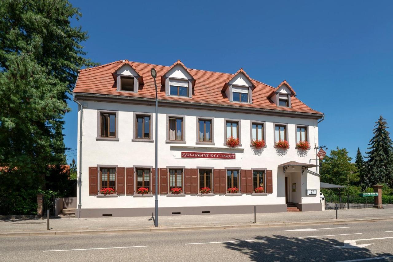 Hotel Restaurant De L'Europe วิสซ็องบูร์ ภายนอก รูปภาพ